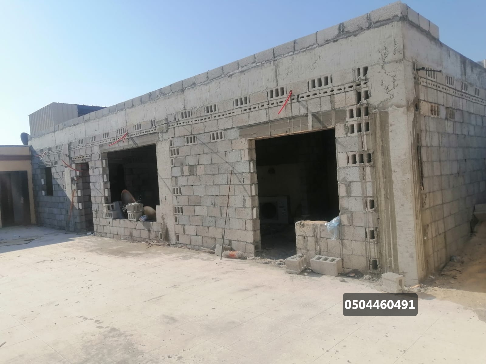 بناء ملاحق ومجالس